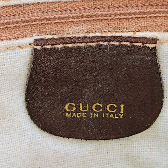 GUCCI Leather Bamboo Handle Bag - Picture 11 of 16